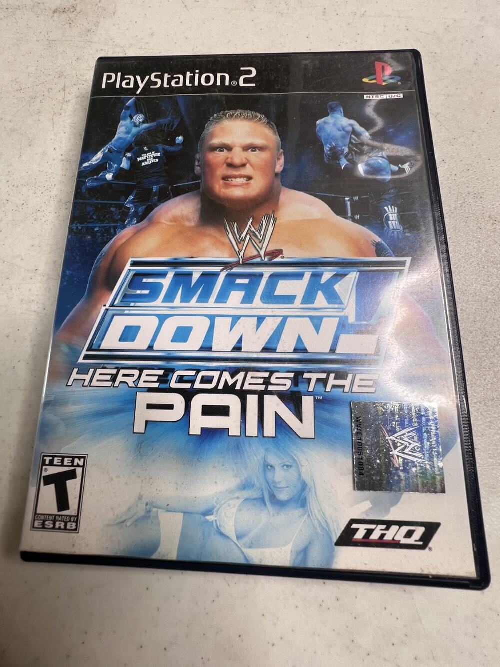 WWE SmackDown! Here Comes the Pain PlayStation 2 PS2 Video Game Wrestling